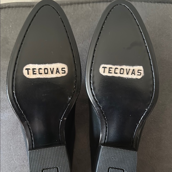 Tecovas Sophie - women’s leather mules in black, size 8 - Picture 3 of 6
